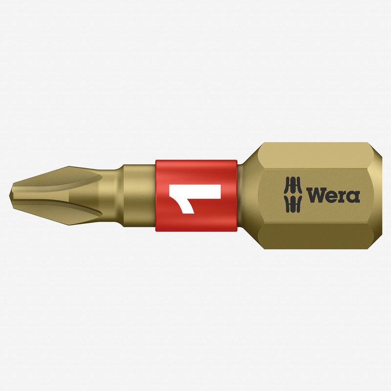 Wera 056410 #1 x 25mm Phillips BiTorsion Bit