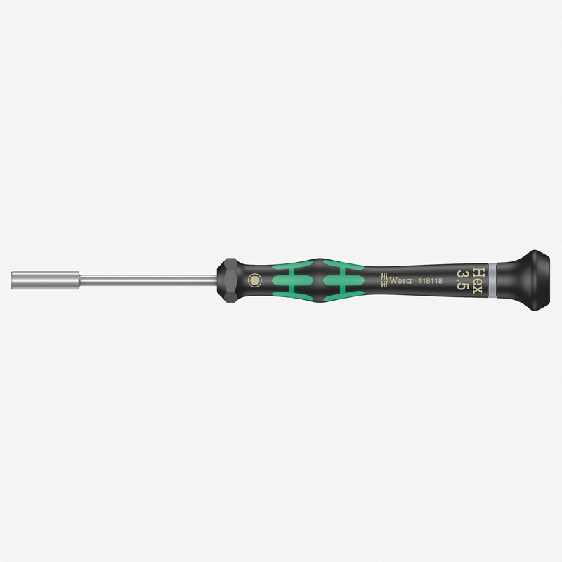 Wera 118118 3.5 x 60mm Kraftform Micro Precision Nut Driver