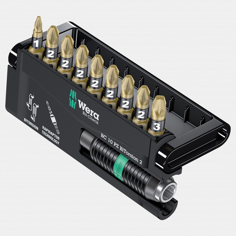 Wera 347153 Bit-Check 10 PZ BiTorsion 2