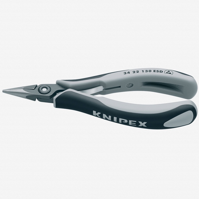 Knipex ESD Precision Electronics Gripping Pliers (half-round jaws)