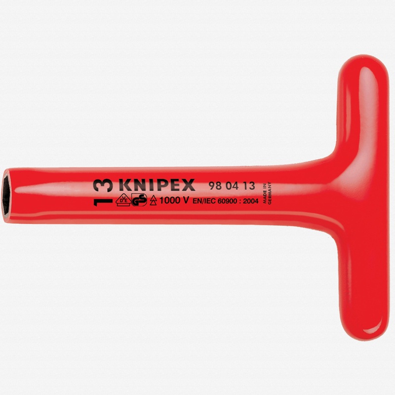 Knipex Insulated T-handle Nut Driver 10 mm
