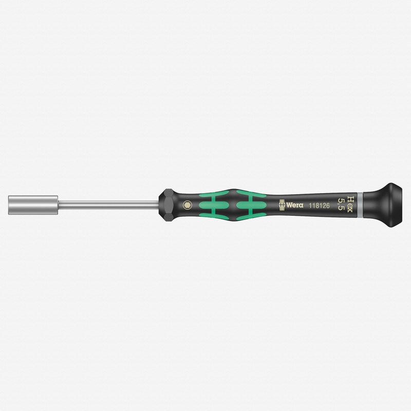 Wera 118126 5.5 x 60mm Kraftform Micro Precision Nut Driver
