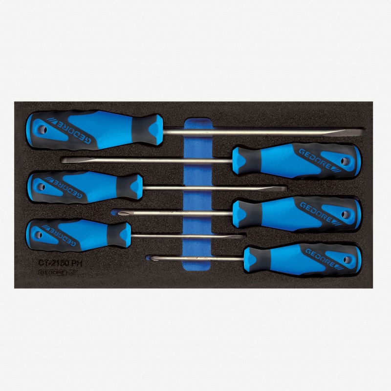 Gedore 1500 CT1-2150 PH Screwdiver set in 1/3 CT module