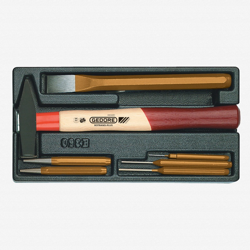 Gedore 1500 ES-350 Chisel set in 1/3 ES tool module