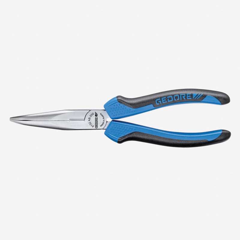 Gedore 8132 AB-200 JC Bent nose telephone pliers 200 mm