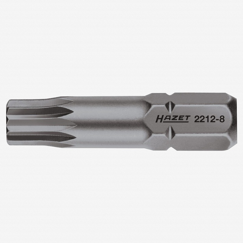Hazet 2212-6 M6 x 38mm Triple-Square XZN Bit - 5/16" Drive