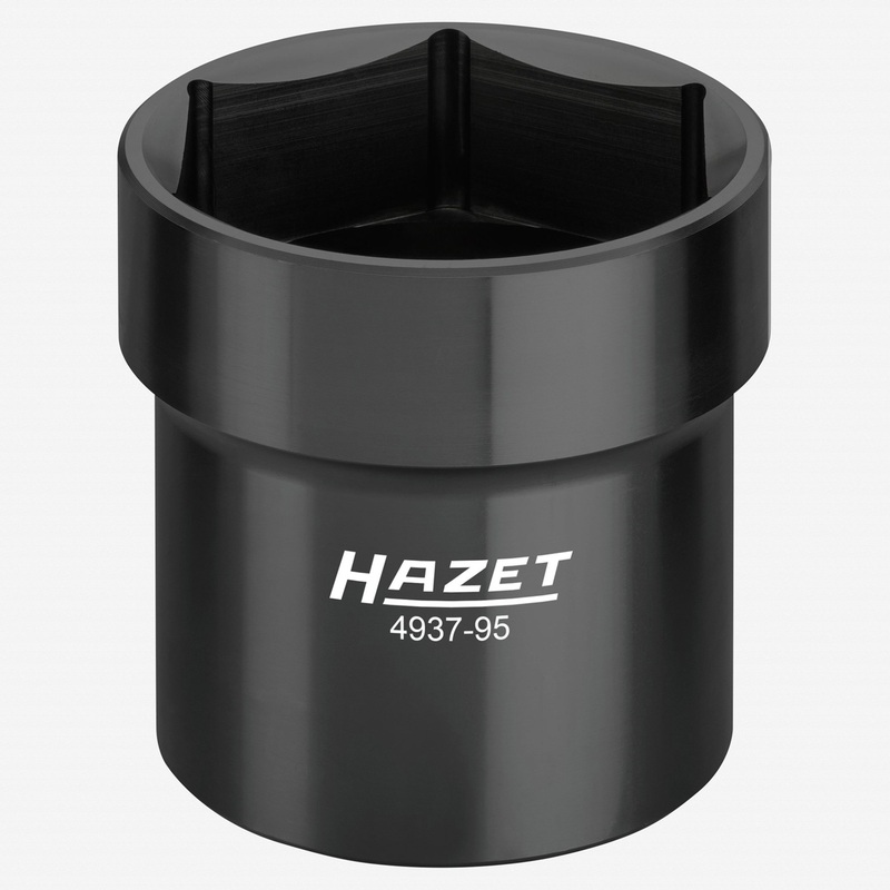 Hazet 4937-95 Commercial vehicle oil caps / axle nut sockets, 6-point