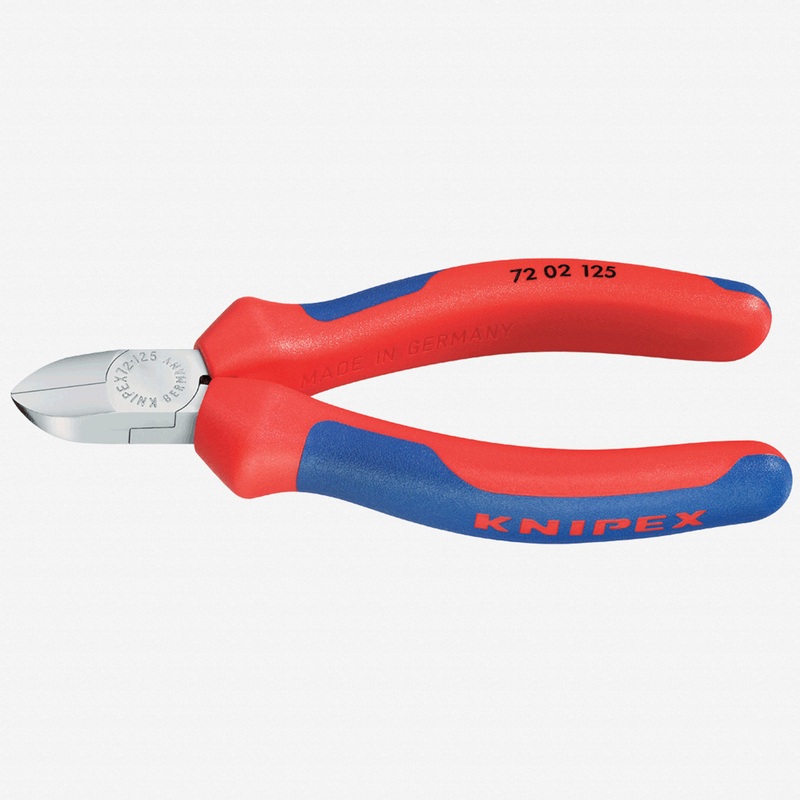 Knipex 5" Diagonal Cutters for plastics - MultiGrip