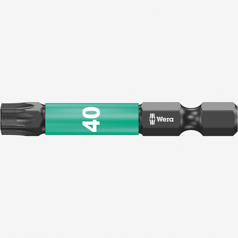 Wera 057667 T40 x 50mm Torx Impaktor Diamond Coated Power Bit