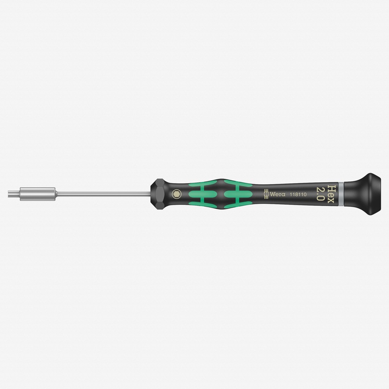 Wera 118110 2 x 60mm Kraftform Micro Precision Nut Driver