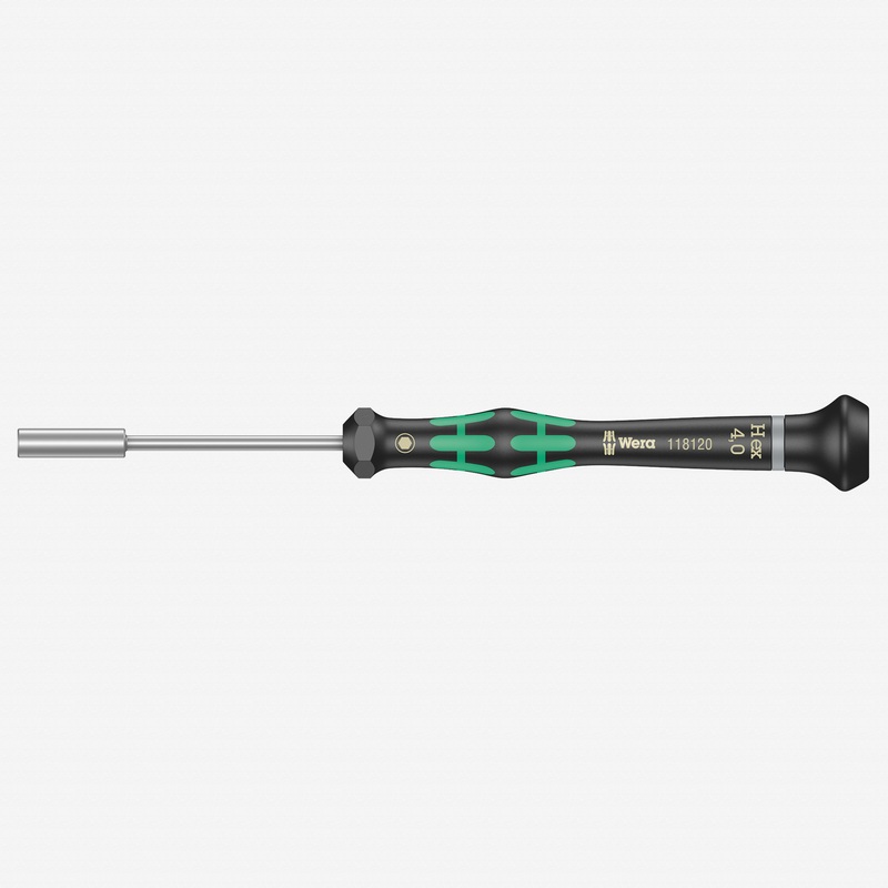 Wera 118120 4 x 60mm Kraftform Micro Precision Nut Driver