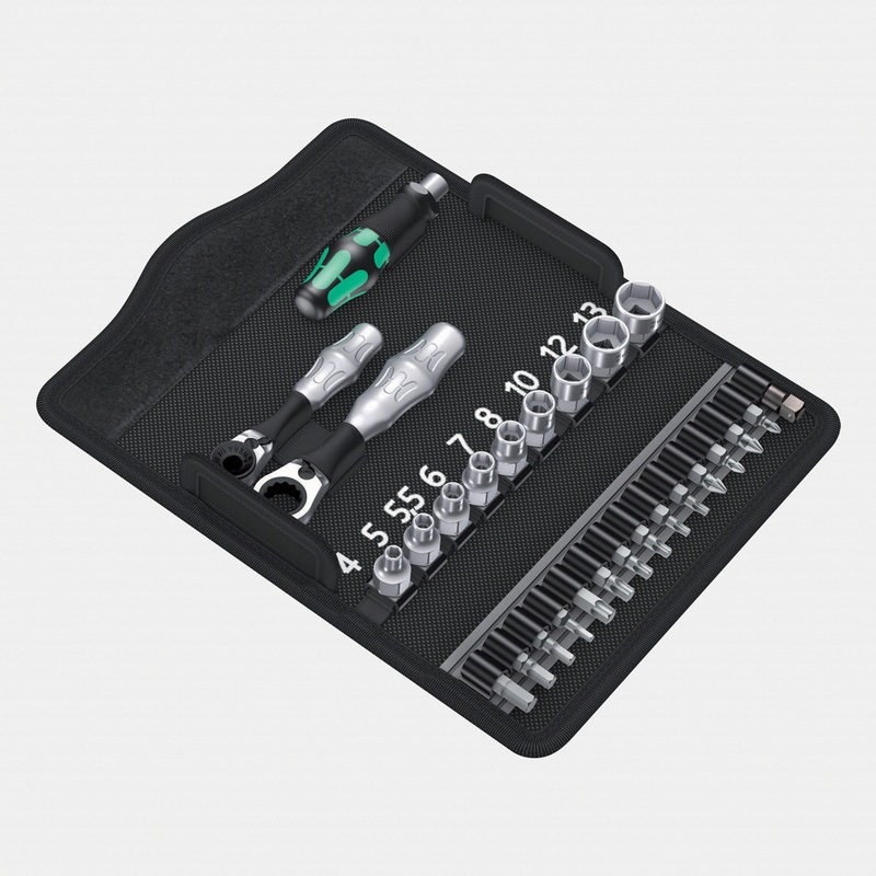 Wera 135918 Kraftform Kompakt Zyklop Mini 2 Set