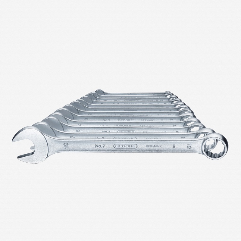 Gedore 7-0112 Combination spanner set 12 pcs UD profile 6-19 mm