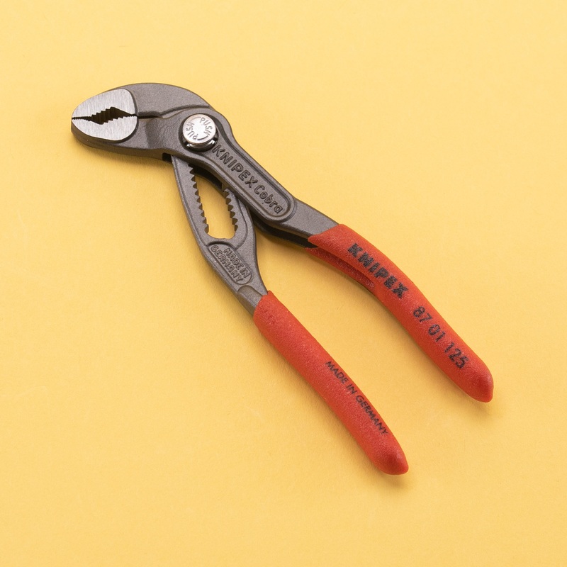 Knipex 5" Cobra Pliers - Plastic Grip