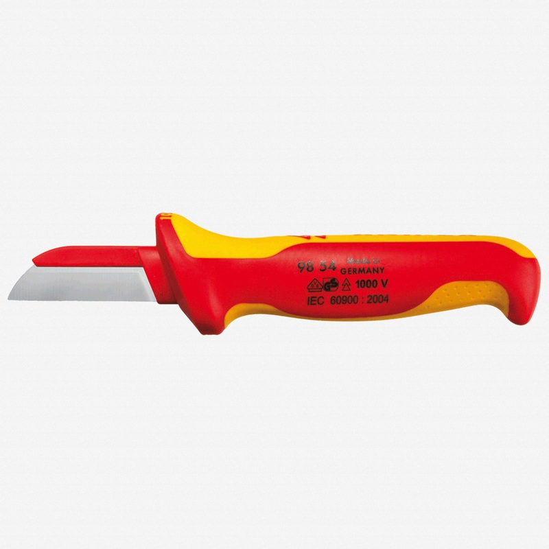 Knipex Insulated Cable Knife - Plastic Back