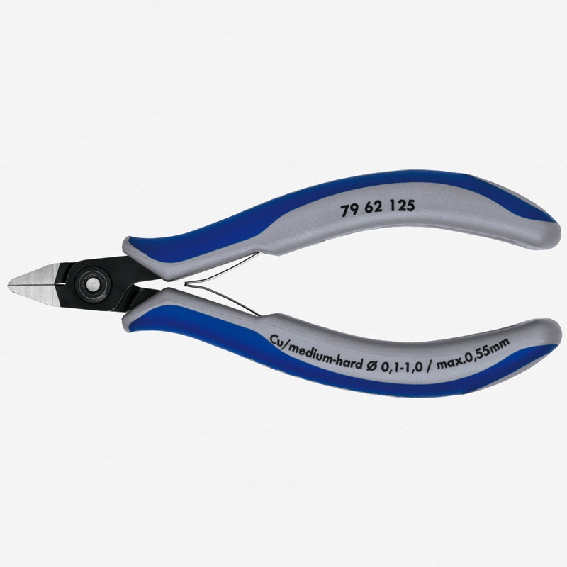 Knipex Precision Electronics Diagonal Cutters Pointed Head w/ Lead Catcher - MultiGrip