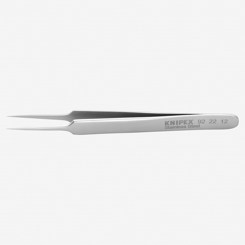 Knipex Precision Tweezers needle-pointed shape, straight pattern