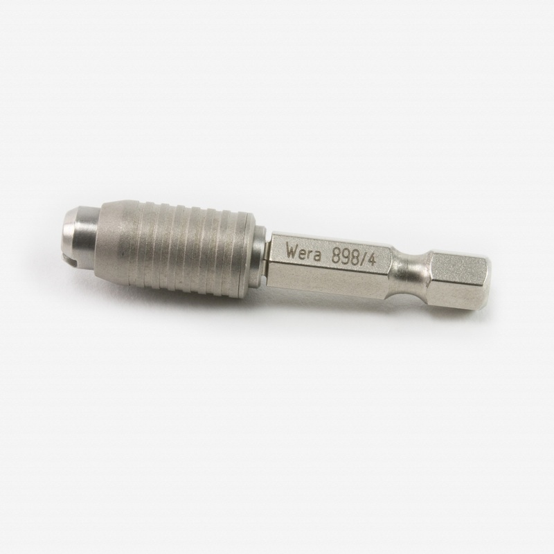 Wera 051500 Combination Bit Holder 1/4" Hex to 4mm HIOS or Halfmoon