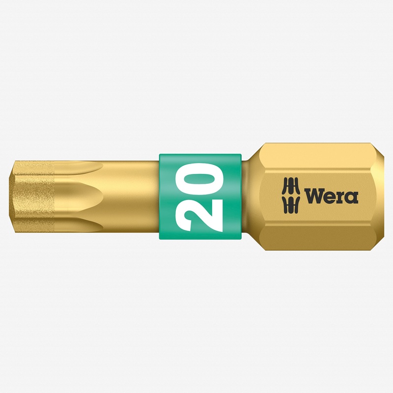Wera 066104 T20 x 25mm Torx BiTorsion Diamond Coated Bit