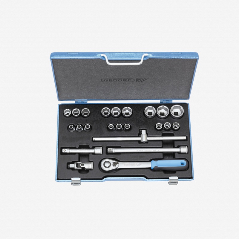 Gedore 19 EMU-20 Socket set 1/2