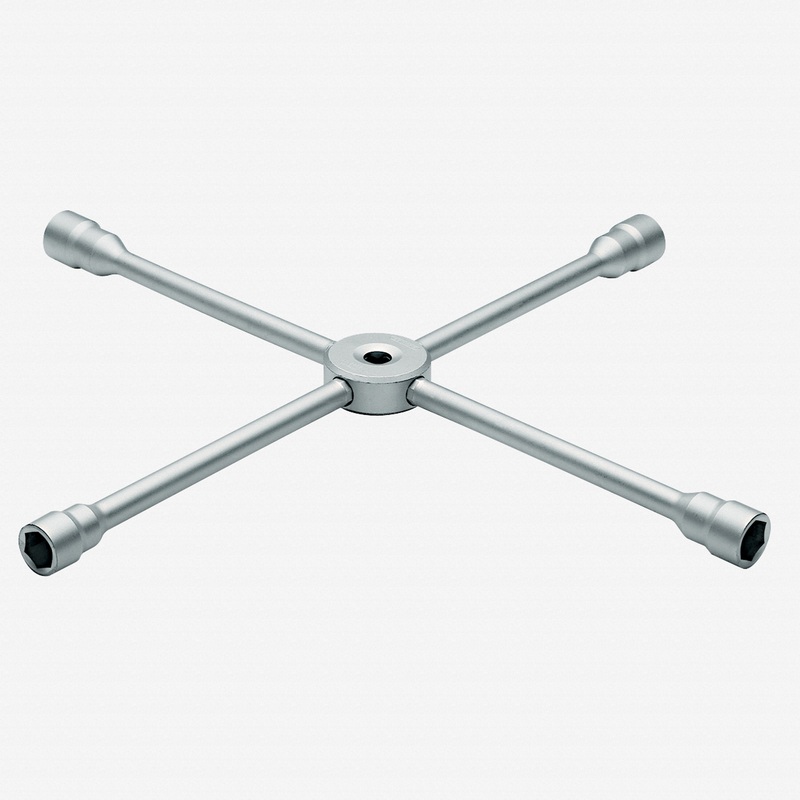 Gedore 28 LR 4-way wheel wrench 27x30x32x33 mm 750x750 mm