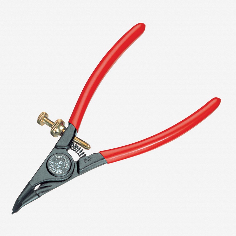 Gedore 8000 A 0G Circlip pliers for external retaining rings, angled 30 degrees 1.5-3.5 mm
