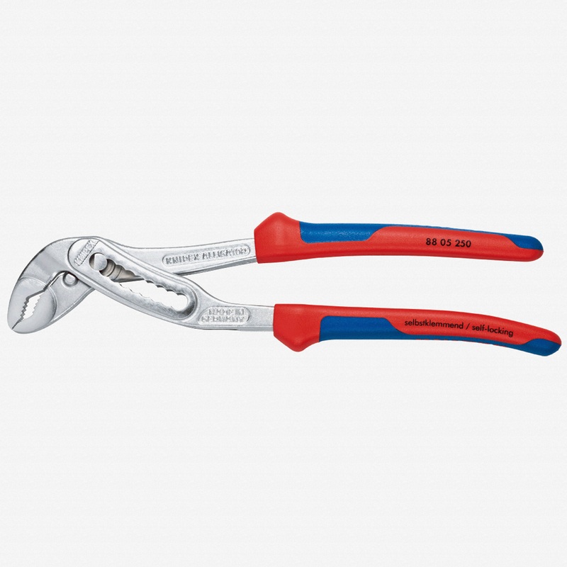 Knipex 10" Alligator Pliers - Chrome w/ MultiGrip