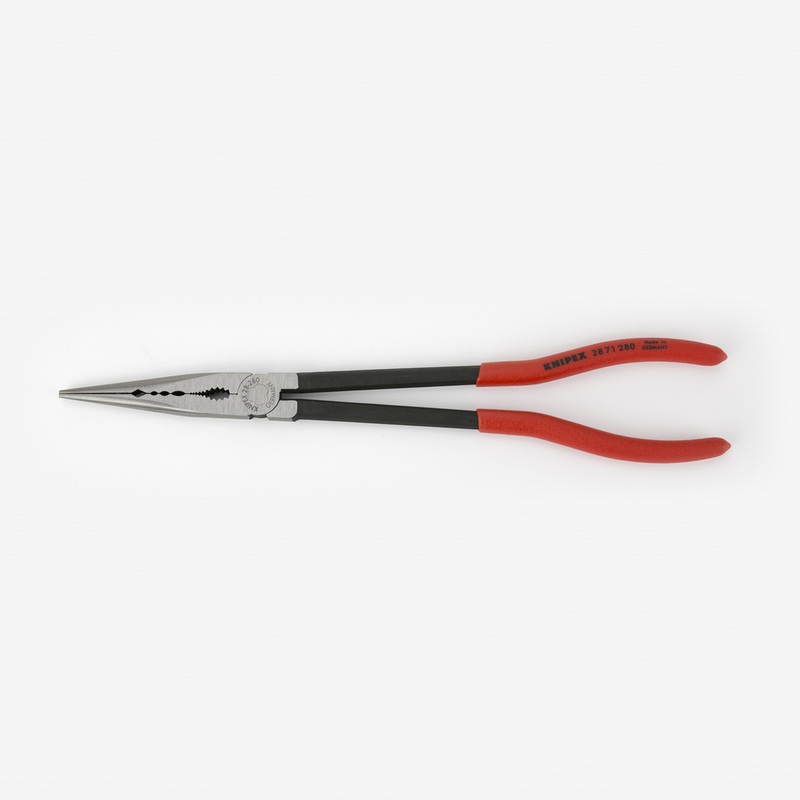 Knipex 11" Assembly Pliers with Transverse Profile - Plastic Grip