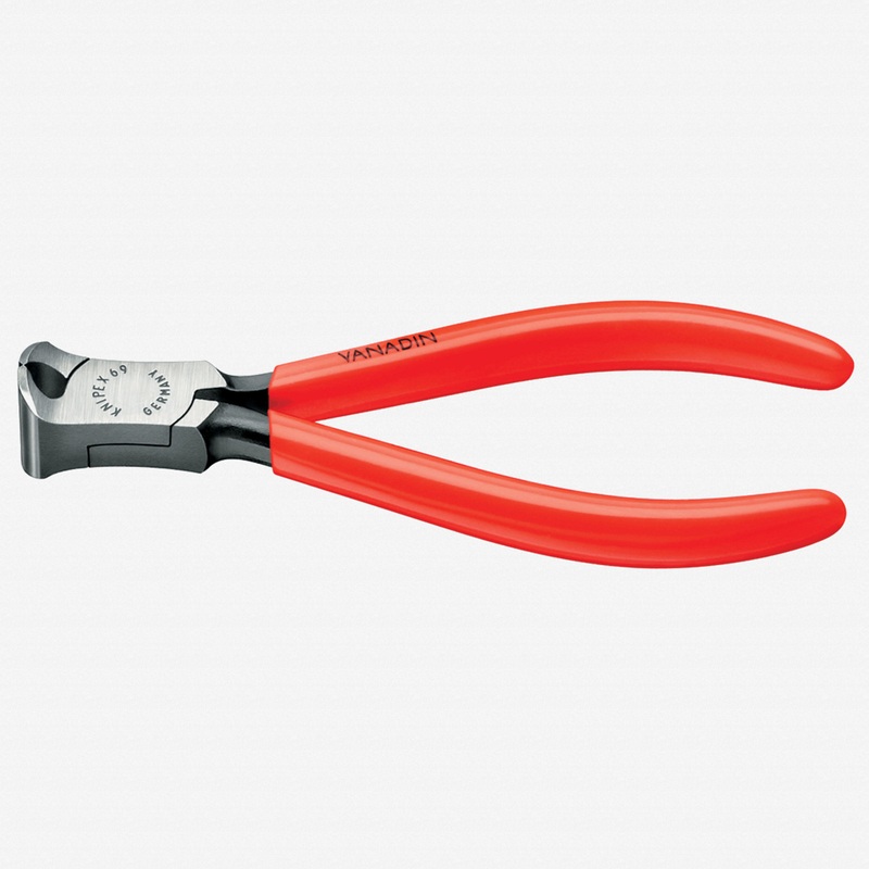 Knipex 5.1" End Cutting Nippers for mechanics - Plastic Grip