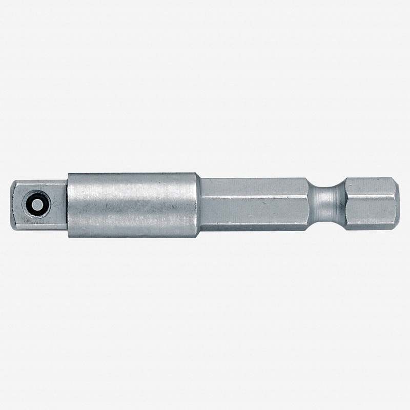 Wera 050215 Male 1/4" Hex to Male 3/8" Square Drive Power Tool Adaptor - 50mm