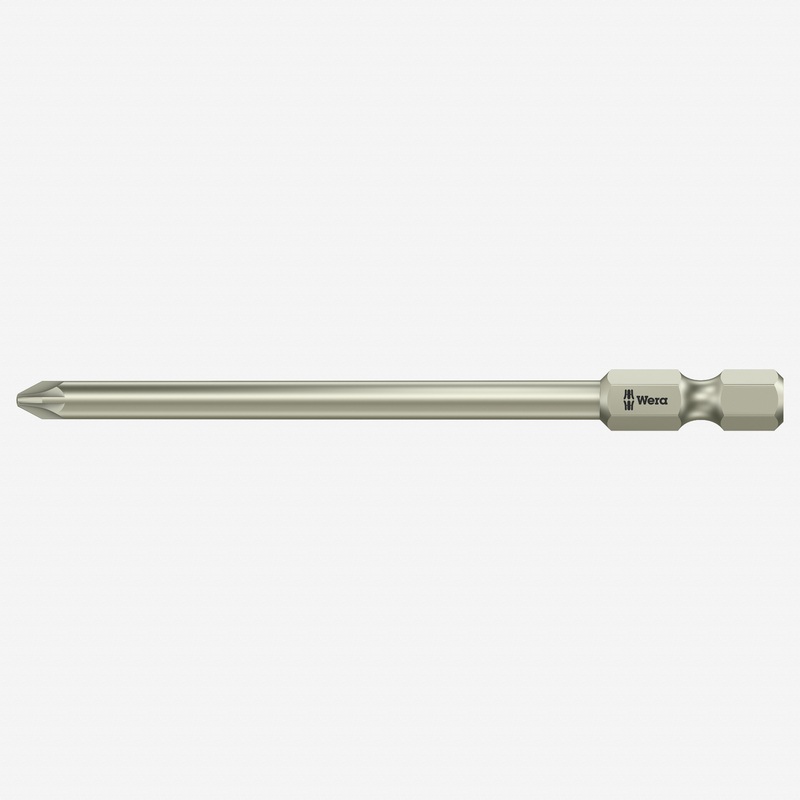 Wera 071084 #1 x 89mm Stainless Steel Pozidriv Power Bit