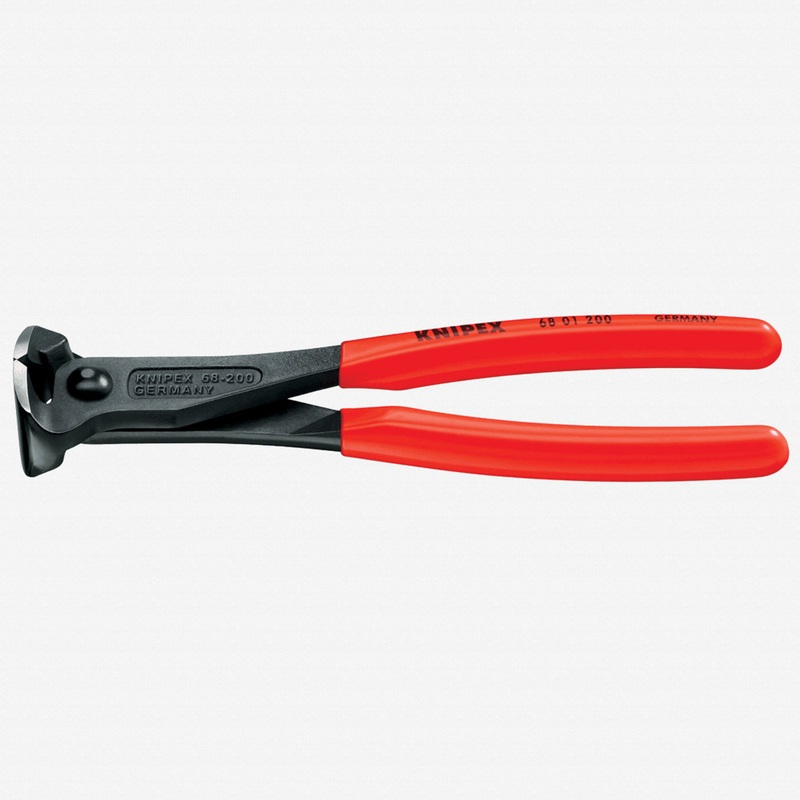 Knipex 8" End Cutting Nippers - Plastic Grip