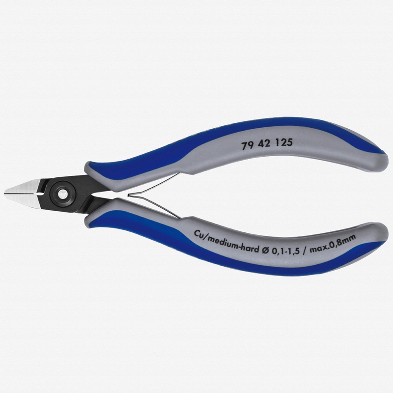 Knipex Precision Electronics Diagonal Cutters Pointed Head - MultiGrip