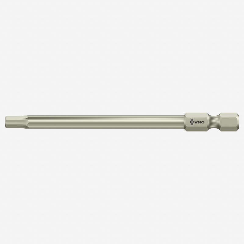 Wera 071107 5/32" x 89mm Stainless Steel Hex Power Bit