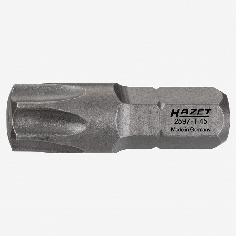 Hazet 2597-T45 Torx T45 Bit for Hazet 2264 or 6408