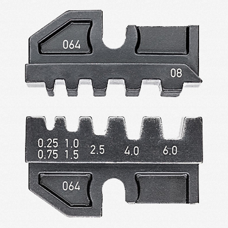 Knipex Crimping Die - End Sleeves (Wire Ferrules), AWG 23-10