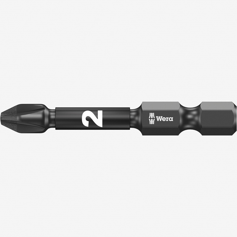 Wera 057661 #2 x 50mm Pozidriv Impaktor Diamond Coated Power Bit