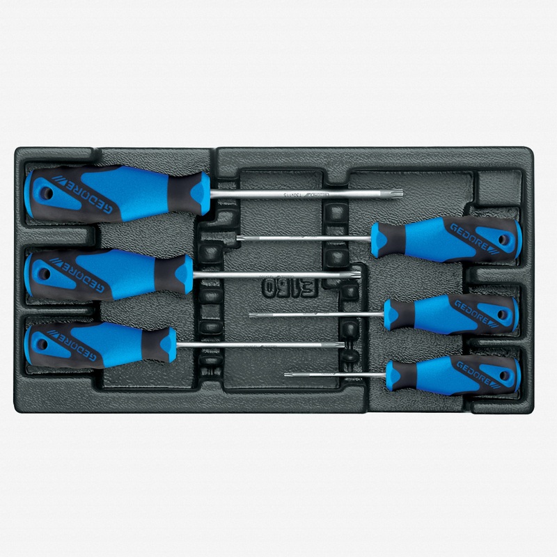 Gedore 1500 ES-2163 TX Screwdiver set in 1/3 ES tool module