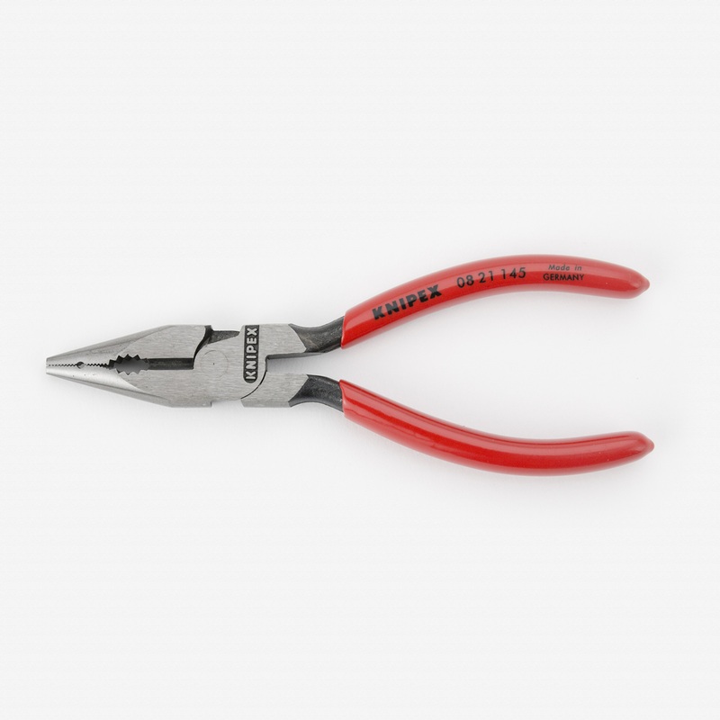 Knipex 5.7" Needle-Nose Combination Pliers - Plastic Grip