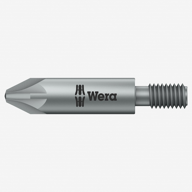 Wera 065129 #2 x 44.5mm Pozidriv Bit, M 5 Thread Drive