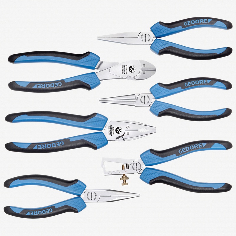 Gedore RZB1-2 Pliers set, 6 pcs