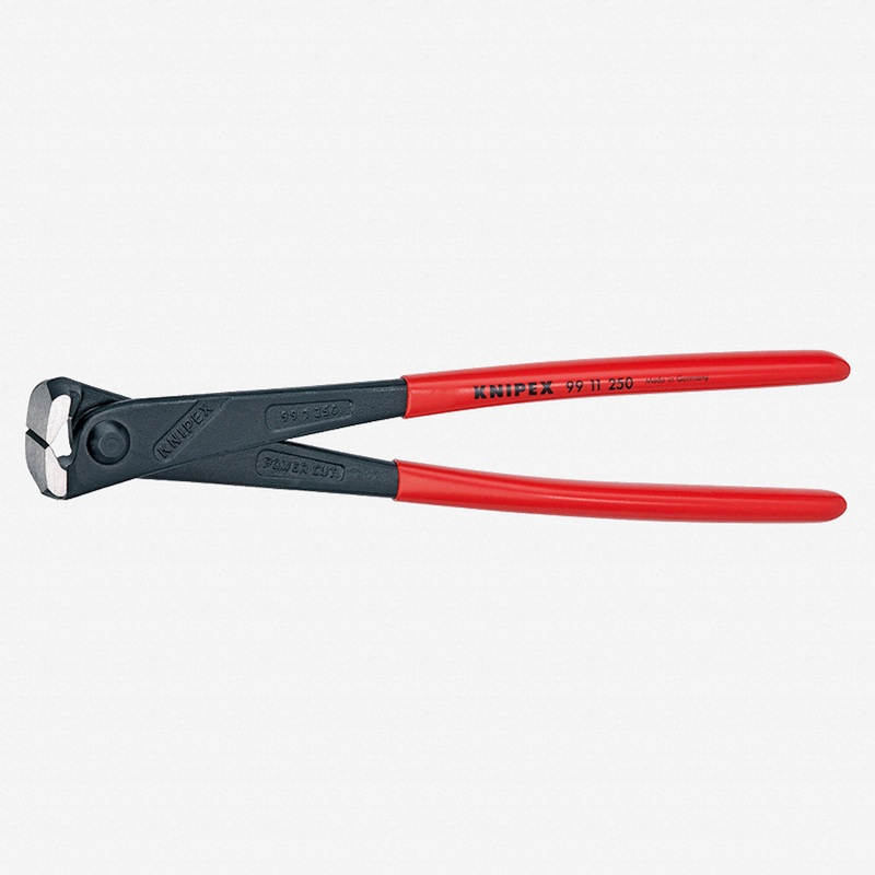 Knipex 10" High Leverage Concretors' Nippers - Plastic Grip