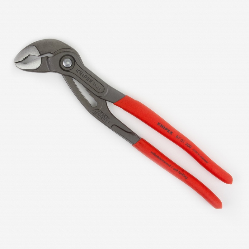Knipex 12" Cobra Pliers - Plastic Grip