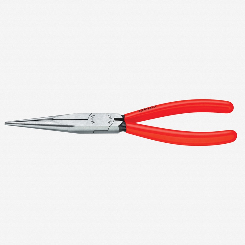 Knipex 8" Mechanic's Pliers (half-round jaws) - Plastic Grip