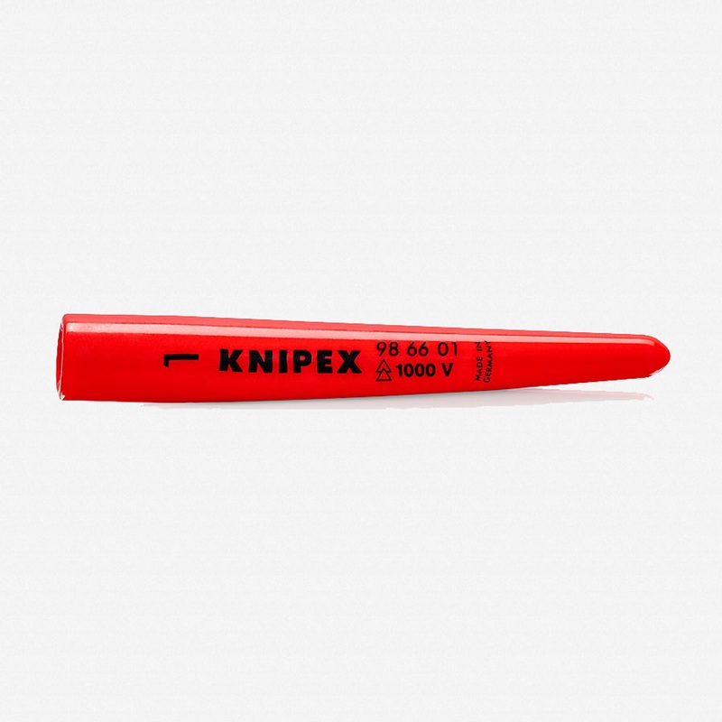 Knipex Insulated Plastic Slip-On Cap, Conical, for Bare Live Cables, Conductor Key 1