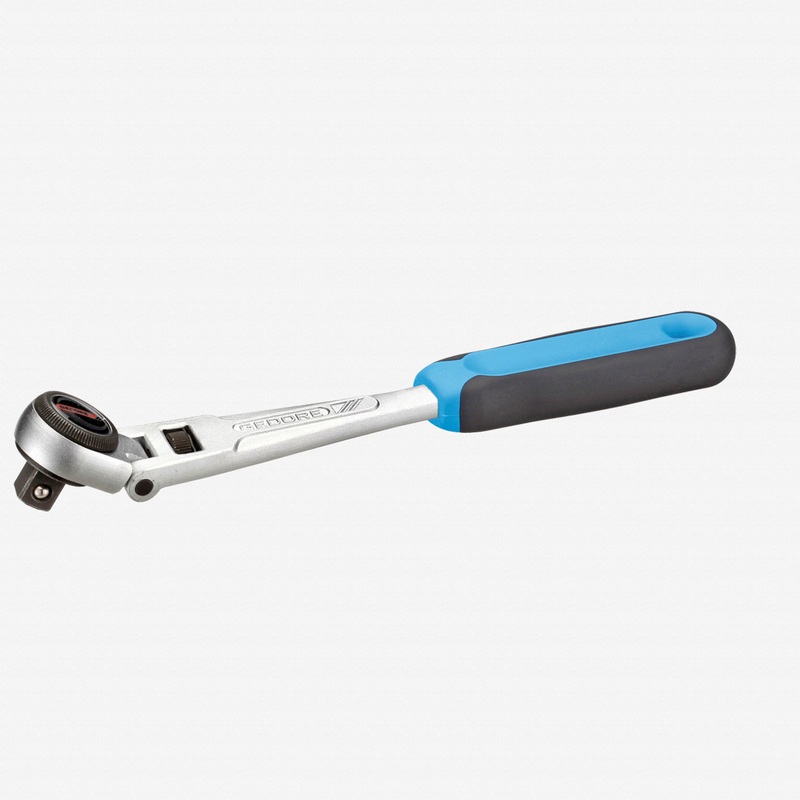Gedore 3093 GU-3 Swivel head reversible ratchet 3/8" 282 mm