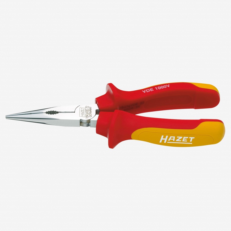 Hazet 1841AVDE-22 VDE snipe nose pliers 165mm
