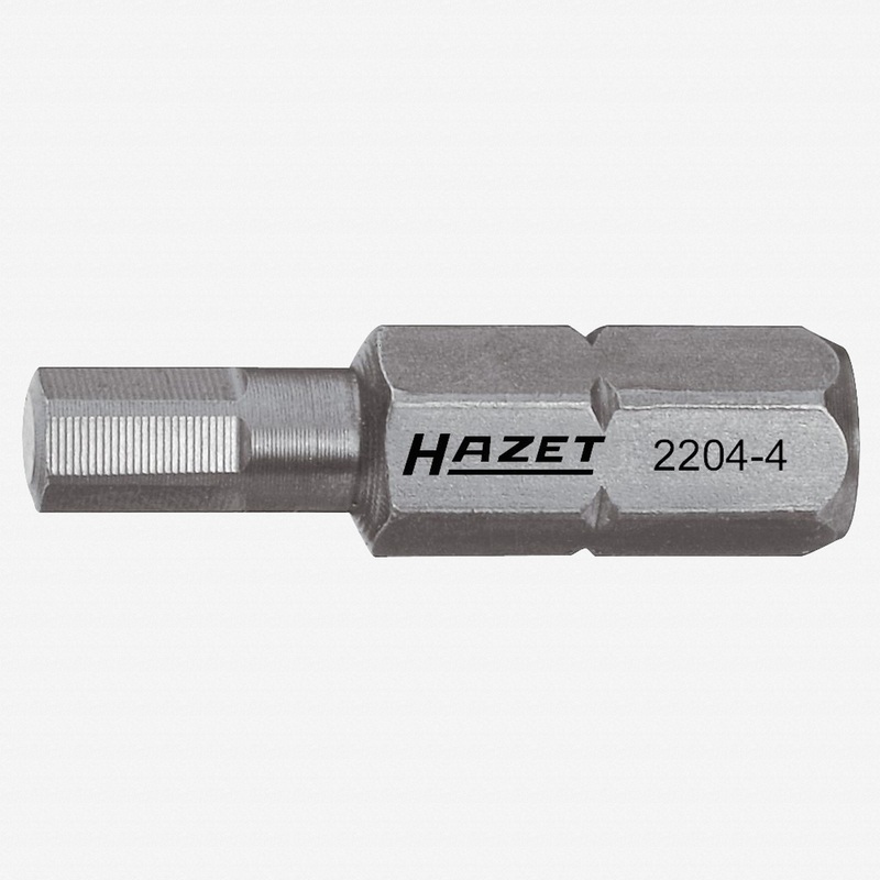 Hazet 2204-3 x 25 mm Inside Hex Bit, 1/4" Drive