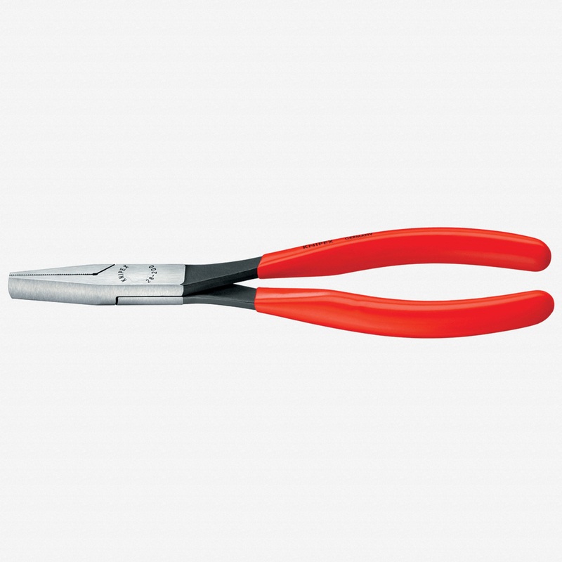 Knipex 8" Assembly Pliers (flat jaws) - Plastic Grip