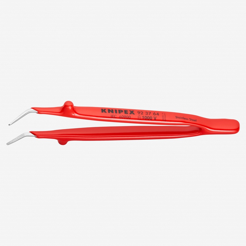 Knipex Precision Tweezers insulated angled tips